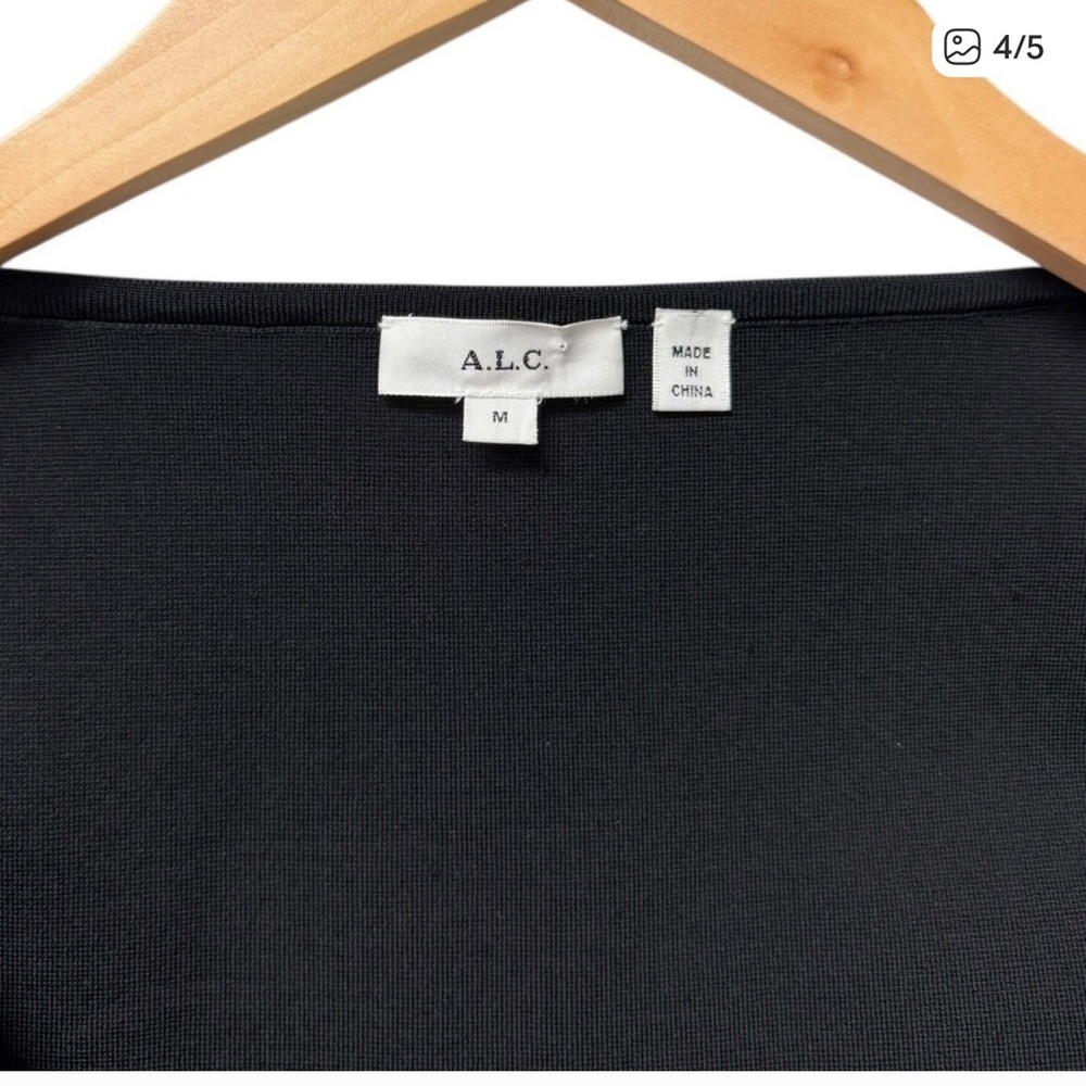 A.L.C. Long Sleeve Crop Top - Picture 2 of 3